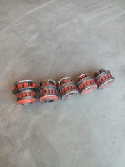 Ridgid 12-R Pipe Threader Die Head Set 12R Threading Dies 1/2&Prime; &ndash; 1 1/2&Prime;