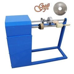 TECHTONGDA Electric Pipe Cutting Machine 220V Paper Tube Slitting Machine 2.99in