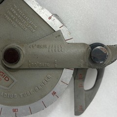 RIDGID NO. 368 3/4 OD 3-1/2 RADIUS GEARED RATCHET TUBE BENDER 35175 FAST SHIP