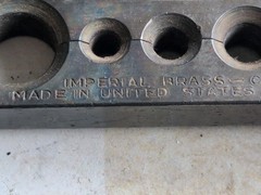Vintage IMPERIAL BRASS CHICAGO 1/4&Prime; &ndash; 5/8&Prime; Flaring Tool 300-F