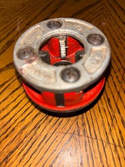 Ridgid Pipe Threader Die Head 1/2&Prime; NPT 00-R 1-4 USA FREE SHIP