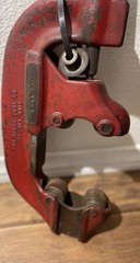 Ridgid Model No. 44-S , 425 Pipe Cutter 2 1/2&Prime;- 4&Prime; Rare Model Xtra Wheels