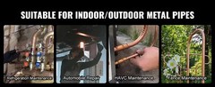 Manual Pipe Bender 7Bending Dies Multifunction Steel Copper Tube Bending Machine