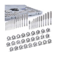 60-Pc Master Tap and Die Set &ndash; Include SAE Inch Size #4 to 1/2&rdquo;&hellip; FAST US