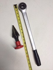 Straight Ratchet Pipe Reamer 1/8&Prime;-2&Prime; Capacity Virax Model No. 2212 (NEW)