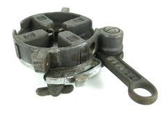 Toledo Beaver Die Head Bolt Pipe Threader w/ 1/4&Prime; &ndash; 3/8&Prime; Dies (Inv. #1)