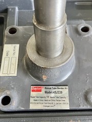 Dayton 45J339 Manual Tube Bender Kit 0 &ndash; 180&deg; 2&rdquo;-4-1/4&rdquo; Round & Square Pipe