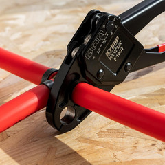 Combo Angle Head Pex Pipe Plumbing Crimping Tool for Copper Crimp Jaw Sets 1/2&Prime;