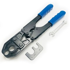 Efield PEX Pipe 1/2&Prime;& & 3/4 COMBO Crimp Tool for Copper Crimp Rings