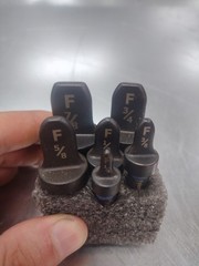 Flaring Spin Set 6 Tools Per Set: 1/4in, 3/8in, 1/2in, 5/8in, 3/4in, 7/8in F6000
