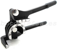 NEW 3-in-1 Pipe Tube Bender 1/4&Prime; 5/16&Prime; 3/8&Prime; 90&deg; Straight Angle Plumbing Tools