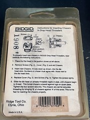 RIDGID 1/4&Prime; NPSM Alloy Steel Pipe Dies 37950 &ndash; 1 Pack