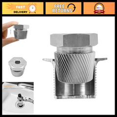1.5&Prime; Tub Drain Extractor Tool &ndash; Remove Stubborn Rusted Bathtub Drains, 1 Pack