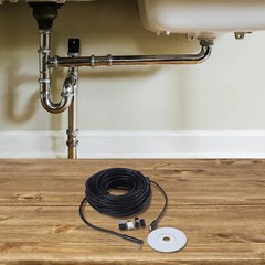 Plumber Pipe Inspection Camera Endoscope Waterproof Sewer Drain Cleaner HOOK