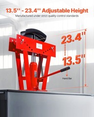 Uimoso Hydraulic Pipe Bender 16 Ton Manual Pipe Bending Tool with 8 Dies