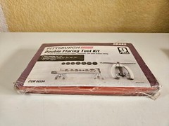 Pittsburgh 9 Pcs Double Flaring Tool Kit Item# 66534 Size 3/16-5/8 New Sealed