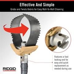 C CUTTER Heavy Duty Black 52822 T-232 3&Prime; RIDGID