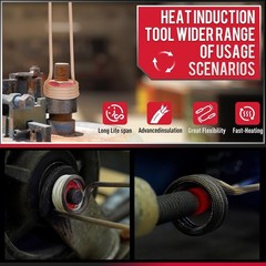 1300W 110V Portable Induction Bolt Heater & Tool Kit