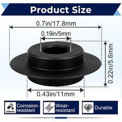 CuraceQ 8PCS F158 41312 Replacement Cutter Wheel Compatible with Ridgid Tubin&hellip;