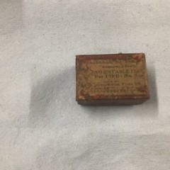 Armstrong Bros. Adjustable Dies No. 1-A Pipe Size 1/4&rdquo; Pipe