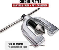 Double & Single Flaring Tool Kit with Extra Adapters