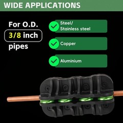 Handheld Tubing Straightener, 3/8 Inch O.D. Tube Straightening Tool for Brake&hellip;