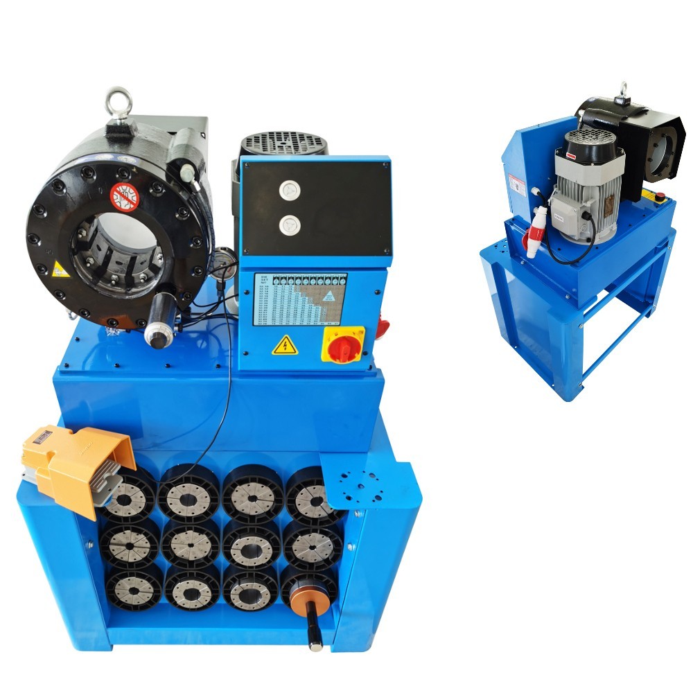 220V Hydraulic Hose Crimper Crimping Machine Tube Shrinking Machine 0.55&Prime;-2.72&Prime;