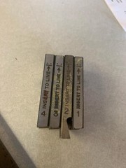 Ridgid 50925 Beveling Die Set, D-1151, 1/2&Prime; and 3/4&Prime;, New Old Stock