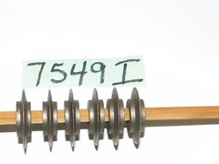 6 New Old Stock 1B Pipe Cutter Wheels 1&Prime; OD x 1/4&Prime; ID x 1/4&Prime; Thick