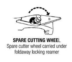 Hard Temper Tubing Cutter with Precision Blades