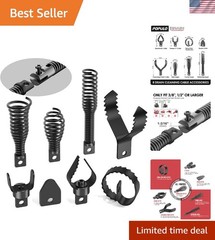 Durable 8-Piece Drain Snake Cutter Kit: Rust-Resistant and High-Performance