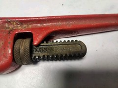 Truecraft 14&Prime; Pipe Wrench Made in Spain Mod. W114B