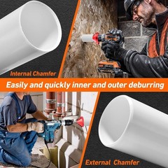 PVC Deburring Tool for Smooth Pipe Connection