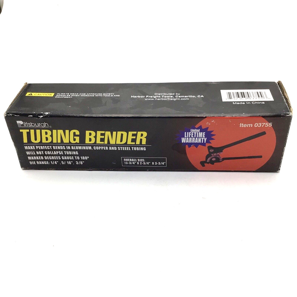 Tubing Bender [Overall Size: 10-3/4 x 2-3/4&Prime; x 3-3/4&Prime;] Item #03755