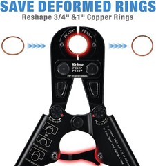 iCrimp F1807 PEX Crimper: Complete Tool Kit for Efficient Copper Connections