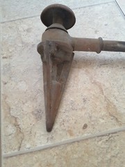 Vintage Ratcheting Pipe Reamer Mueller Decatur ILL Plumbing Tool Cast USA F388