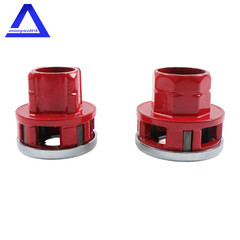 Large Hand Die Ratcheting 7 Size Pipe Thread Threader Tool 3/8&Prime; to 2&Prime; Dies Set