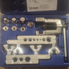 Yellow Jacket 60440 Heavy Duty 45&deg; Swage/Flare Kit, 3/16-1/2 in Pipe Sizes