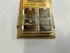Ridgid 37980, 1-1/2&rdquo; NPSM, 12-R Alloy Pipe Dies. New Old Stock