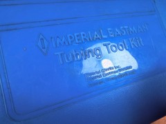 Vintage Gould Imperial Eastman Tubing Flaring & Swagging Tool Kit Case USA 45&deg;
