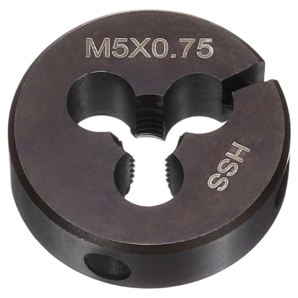 HSS M5 x 0.75 Metric Machine Thread Round Die Right Hand High Speed Steel