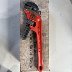 New Old Stock RIDGID Offset Pipe Wrench, E-14, Heavy Duty USA Made