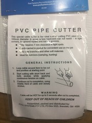 Wire PVC Pipe Cutter Tool Wire Saw