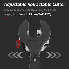 ˇRatcheting Tubing Cutter For Cutting PVC Pipes Ideal For Plumbers