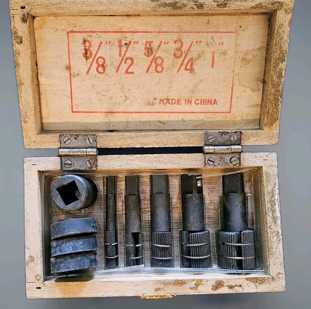 Internal Pipe Wrench Easy Out Set 3/8&Prime; to 1&Prime; Pipe Extractor Tool Kit Pittsburgh