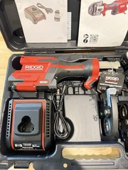 RIDGID RP251 PRESSTOOL KIT W/ 1/2 3/4 1&rdquo;1-1/4 IN JAWS (NEW FACTORY SEALED) NEW