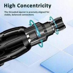 2Pcs Integrated Internal & External Pipe Threading Tool &ndash; 1/2&Prime; & 3/4&Prime;, Upgraded