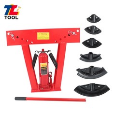 12 Ton With 6 Dies Copper Exhaust Pipe Bender Tubing Bender Manual Hydraulic