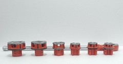 RIDGID 11 R BSPT MANUAL PIPE THREADER SET WITH RATCHET USA ACCESSORIES AS SHOWN