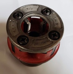 Ridgid 00R OOR 1/2&Prime; half inch NPT Drop Die Head Ratchet Hand Pipe Threader 0.5&Prime;